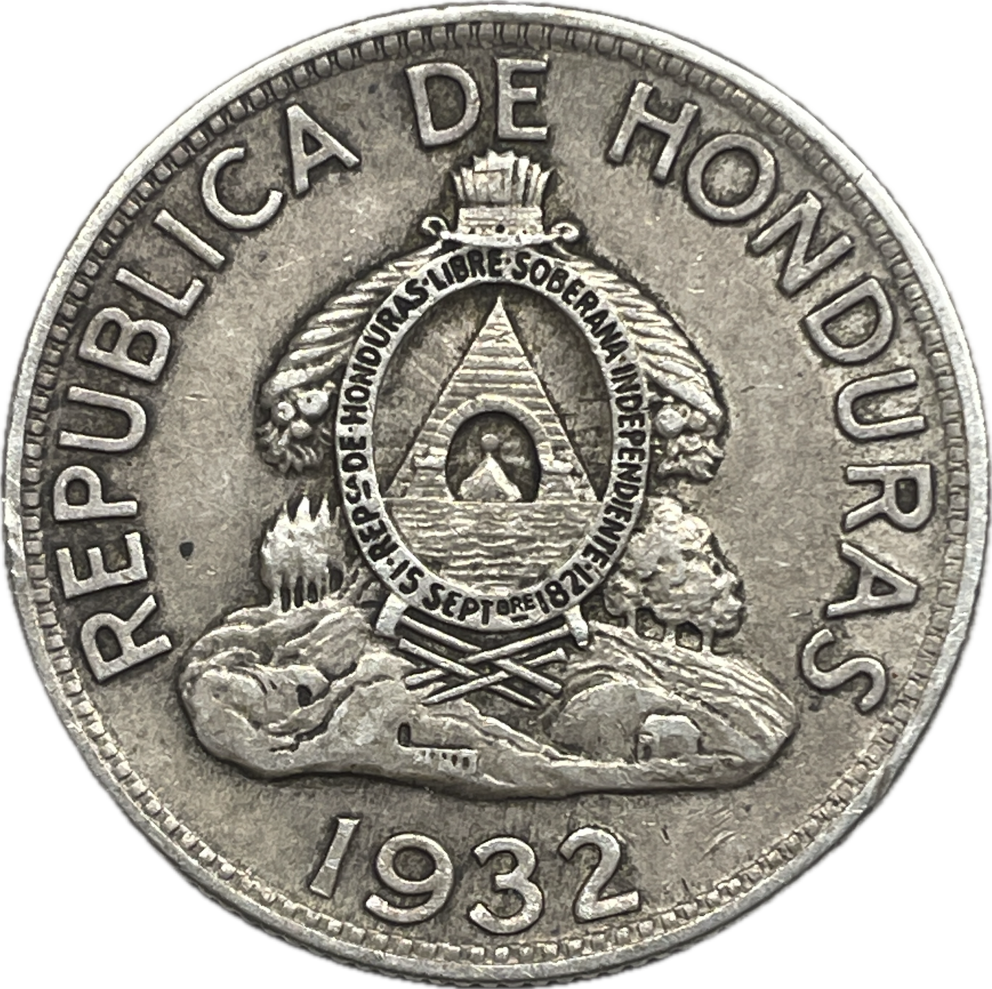 AM_ Honduras - 1 Lempira - 1932