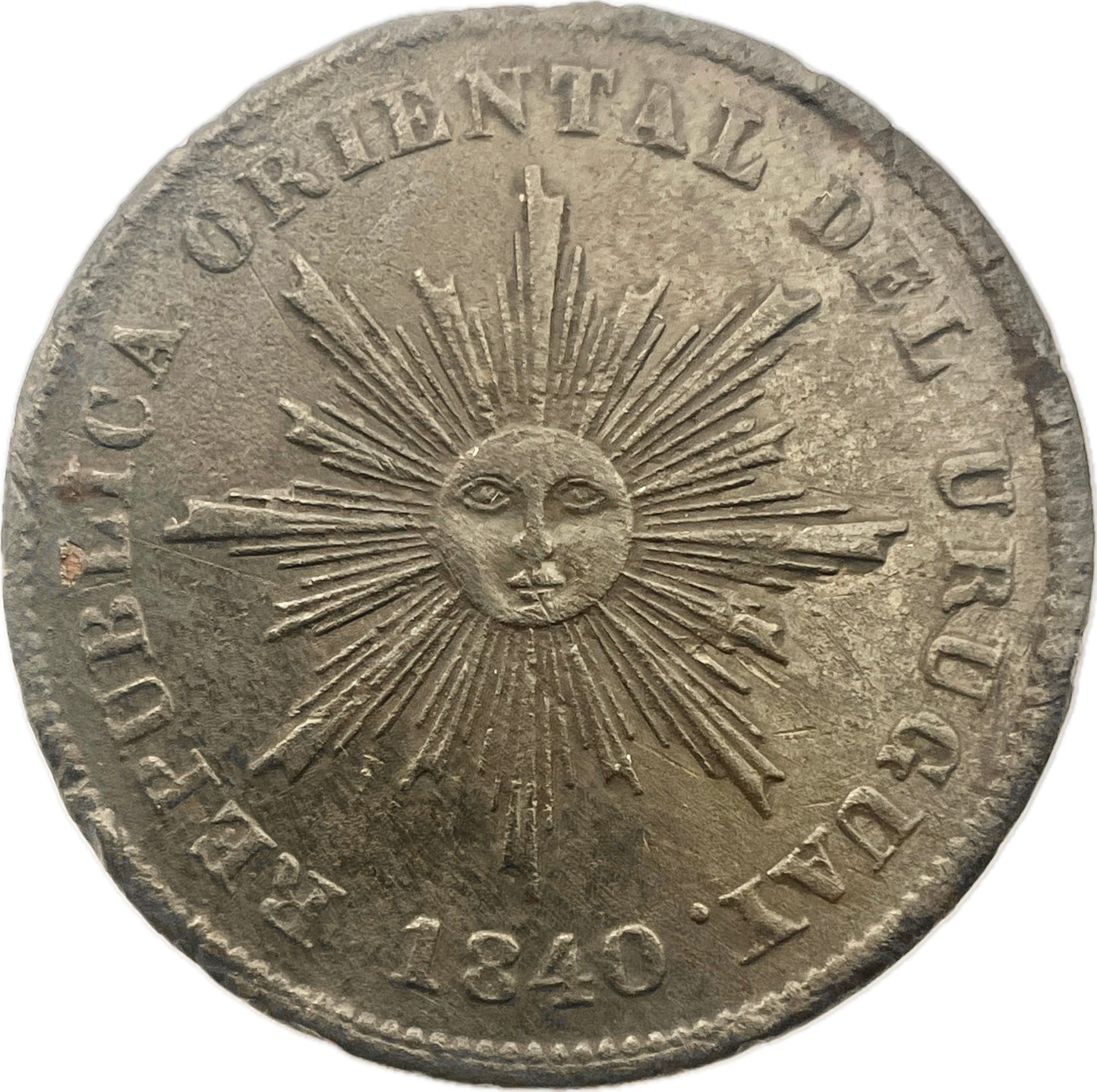 Uruguay - 1840 - 20 Centésimos - 2.1.1