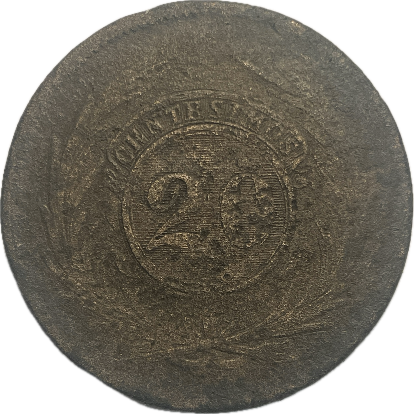 Uruguay - 1840 - 20 Centésimos - 2.4.2