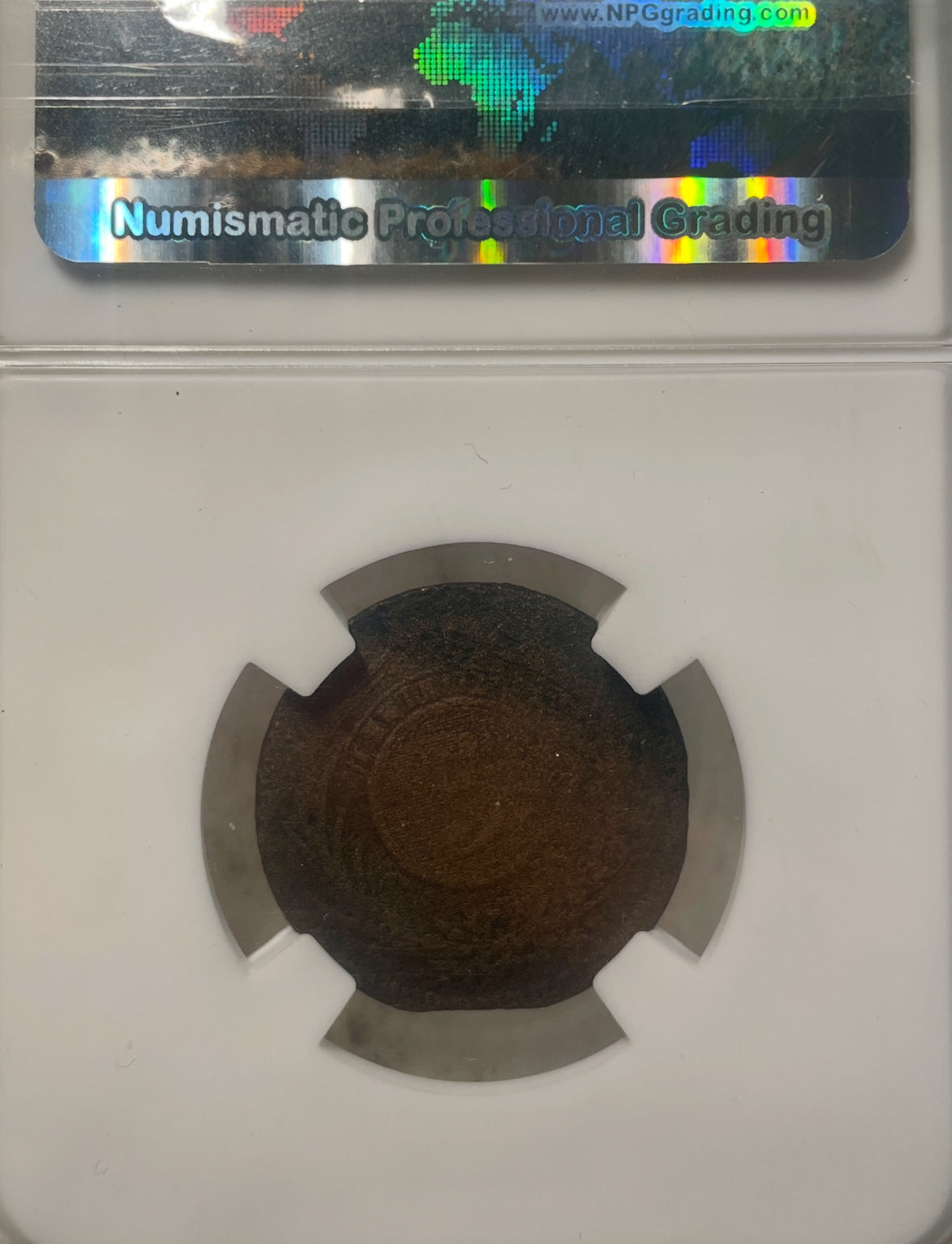 Uruguay - 1844 - 5 Centésimos - 4.1.2 - Certificada NPG