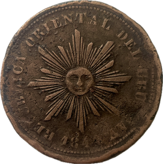 Uruguay - 1844 - 40 Centésimos - 6.4.1