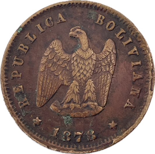 Bolivia - 1878 - 1 Centavo