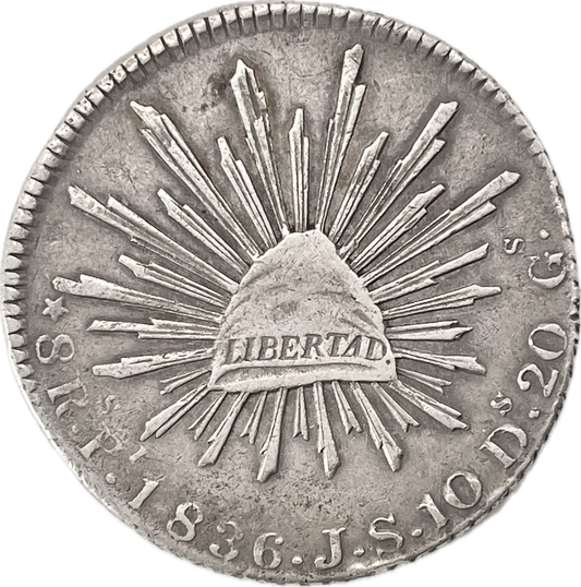 México - 1836 PI - 8 Reales