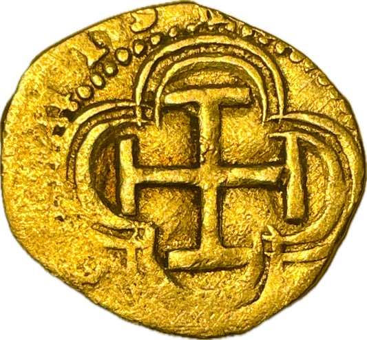 España - Macuquina - 1 Escudo - 1598 a 1621