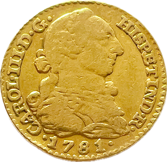 España - 1781 - 1 Escudo