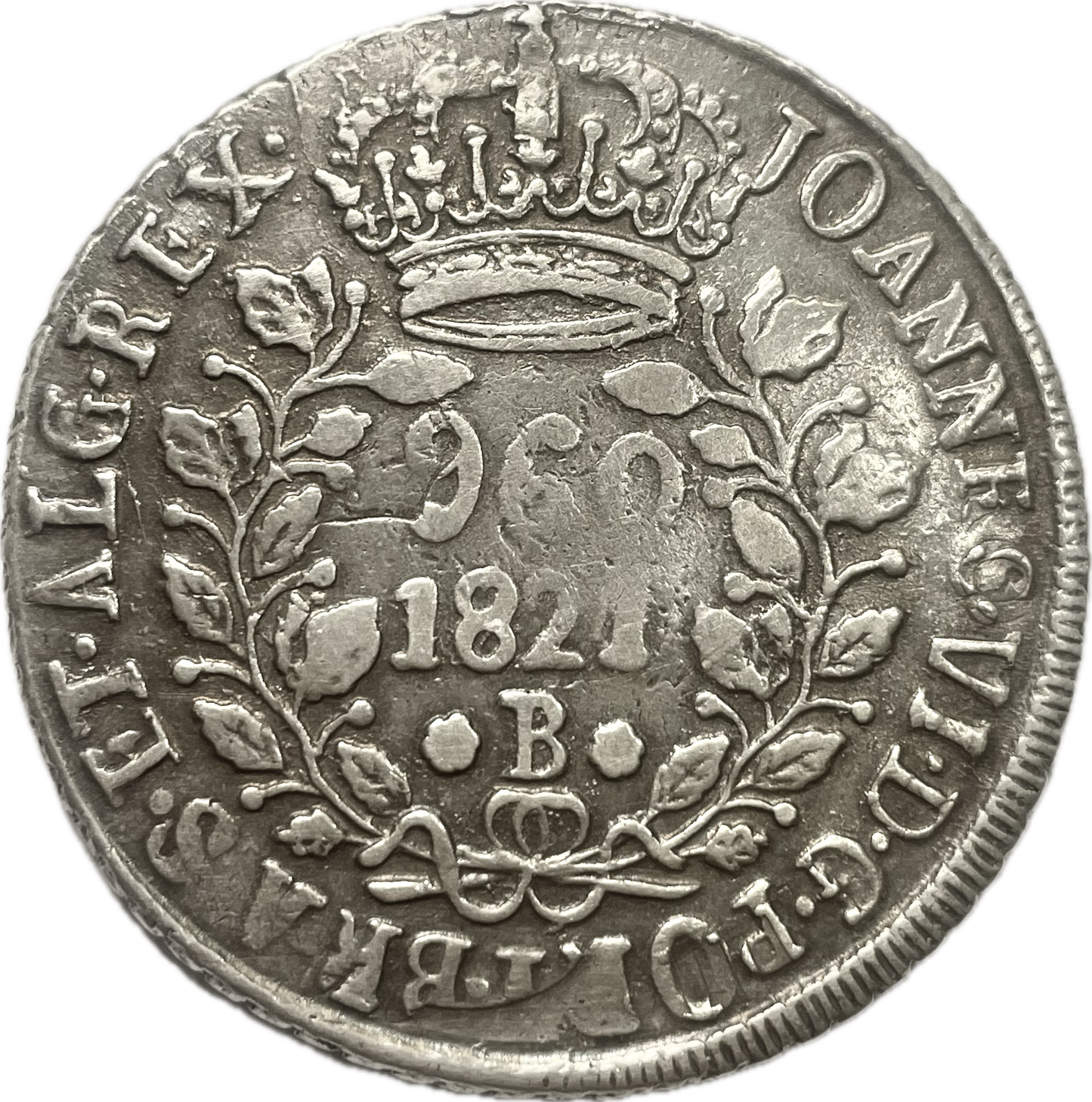Brasil - 1821 B - sobre 1820 - 960 Reis