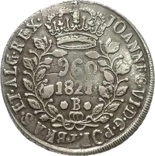 Brasil - 1821 B - sobre 1820 - 960 Reis