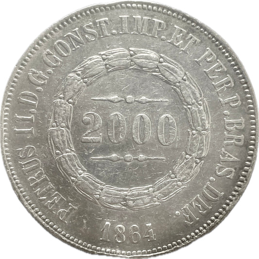 Brasil - 1864 - 2000 Reis