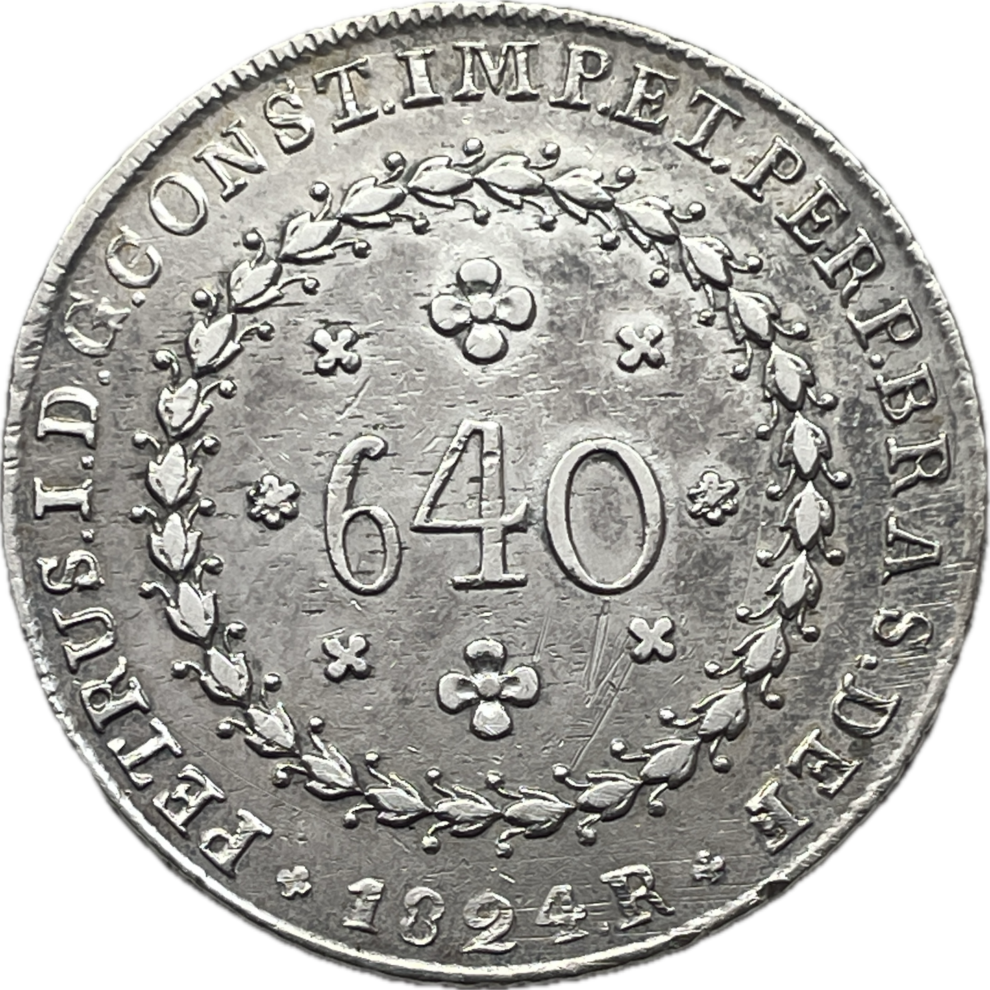 AM_ Brasil - 640 Reis - 1824