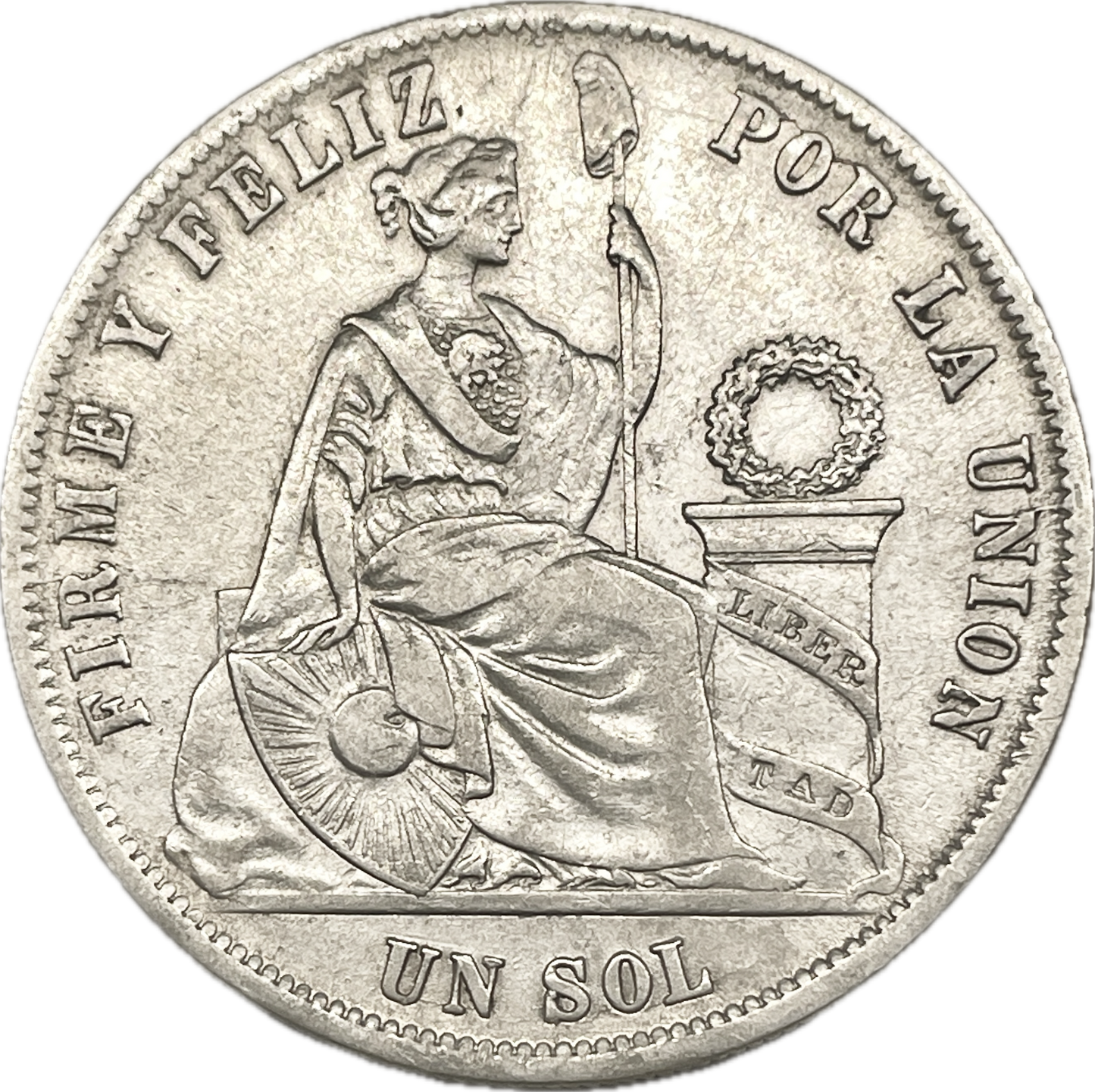 AM_ Perú - Un Sol - 1871