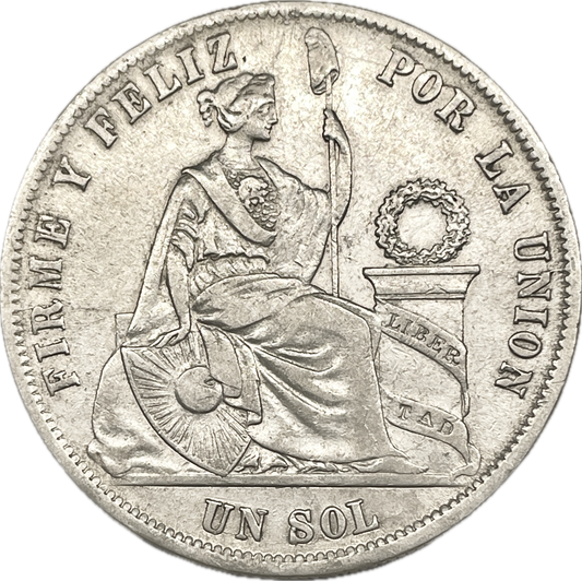 AM_ Perú - Un Sol - 1871