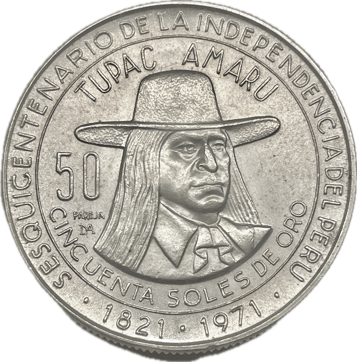 AM_ Perú - 50 Soles de Oro - 1971