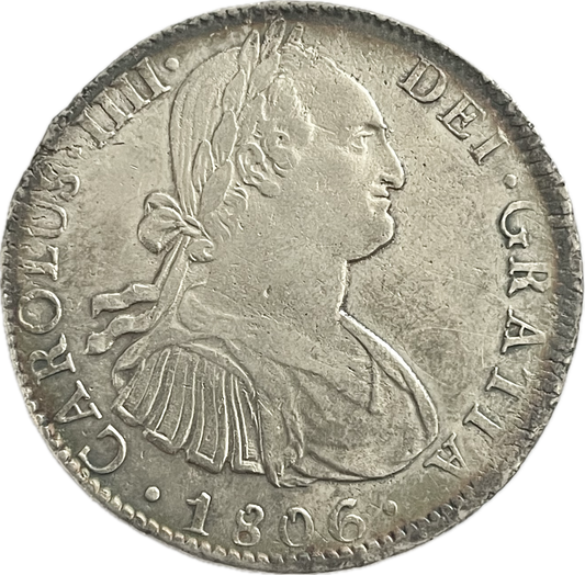 España Colonial - 1806 - México - 8 Reales