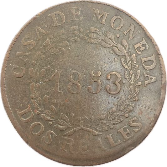 Argentina - 1853 - Buenos Aires - 2 Reales - 18.4.3