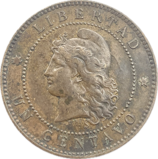 Argentina - 1889 - 1 Centavo