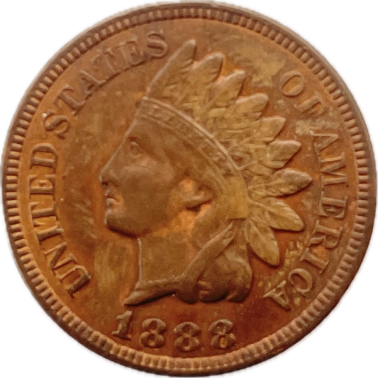 Estados Unidos - 1888 - 1 Cent - Sin Circular