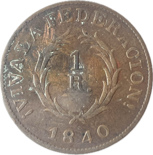 Argentina - 1840 - Benos Aires - 1 Real - 16.1.4