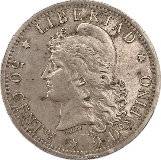 Argentina - 1883 - 50 Centavos