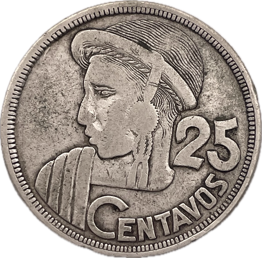 Guatemala - 1951 - 25 Centavos