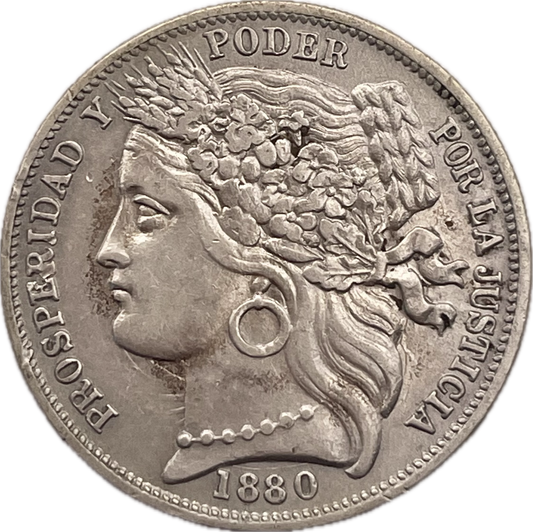 Perú - 1880 - 1 Peseta