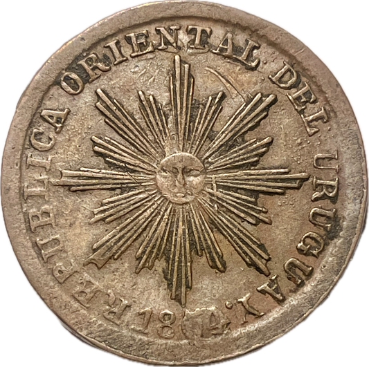 Uruguay - 1854 - 5 Cent - 8.1.1