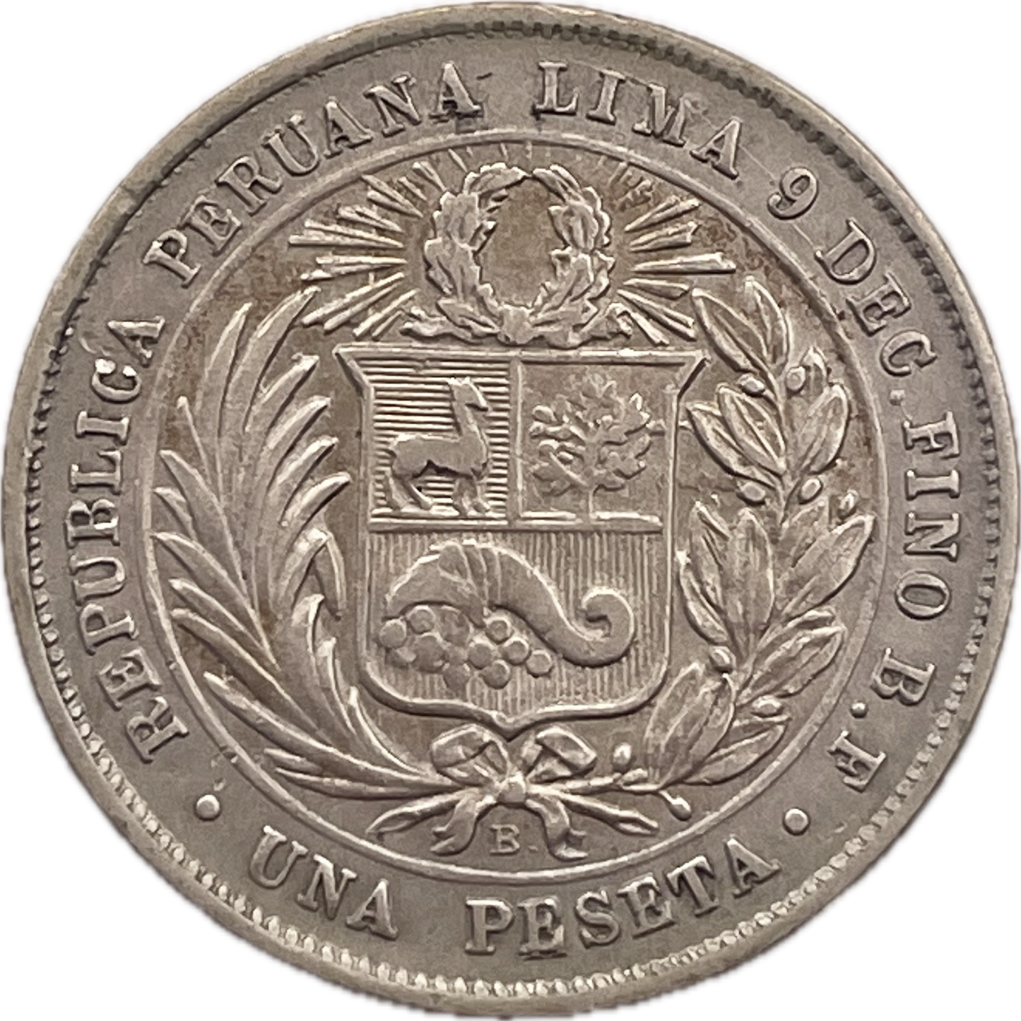 Perú - 1880 - 1 Peseta