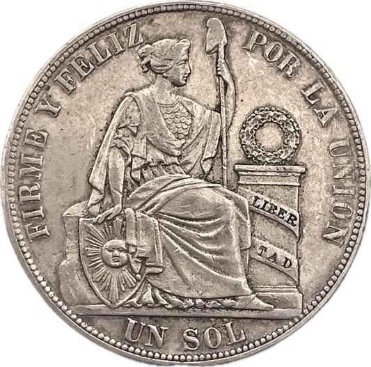 Perú - 1887 - 1 Sol