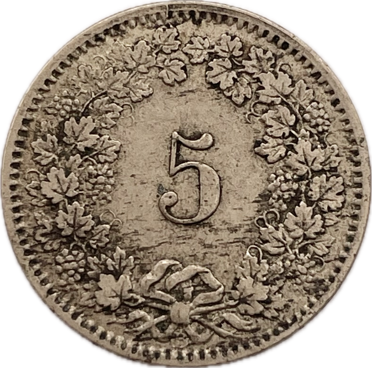 Suiza - 1874 - 5 Rapeen