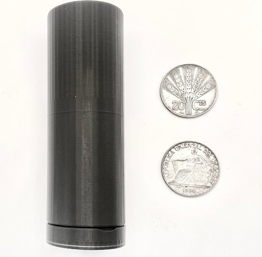 Uruguay - 1930 - Tubo de 50 Monedas de 20 Centésimos