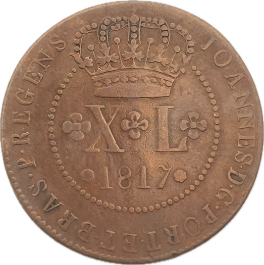 Brasil - 1817 R - 40 Reis