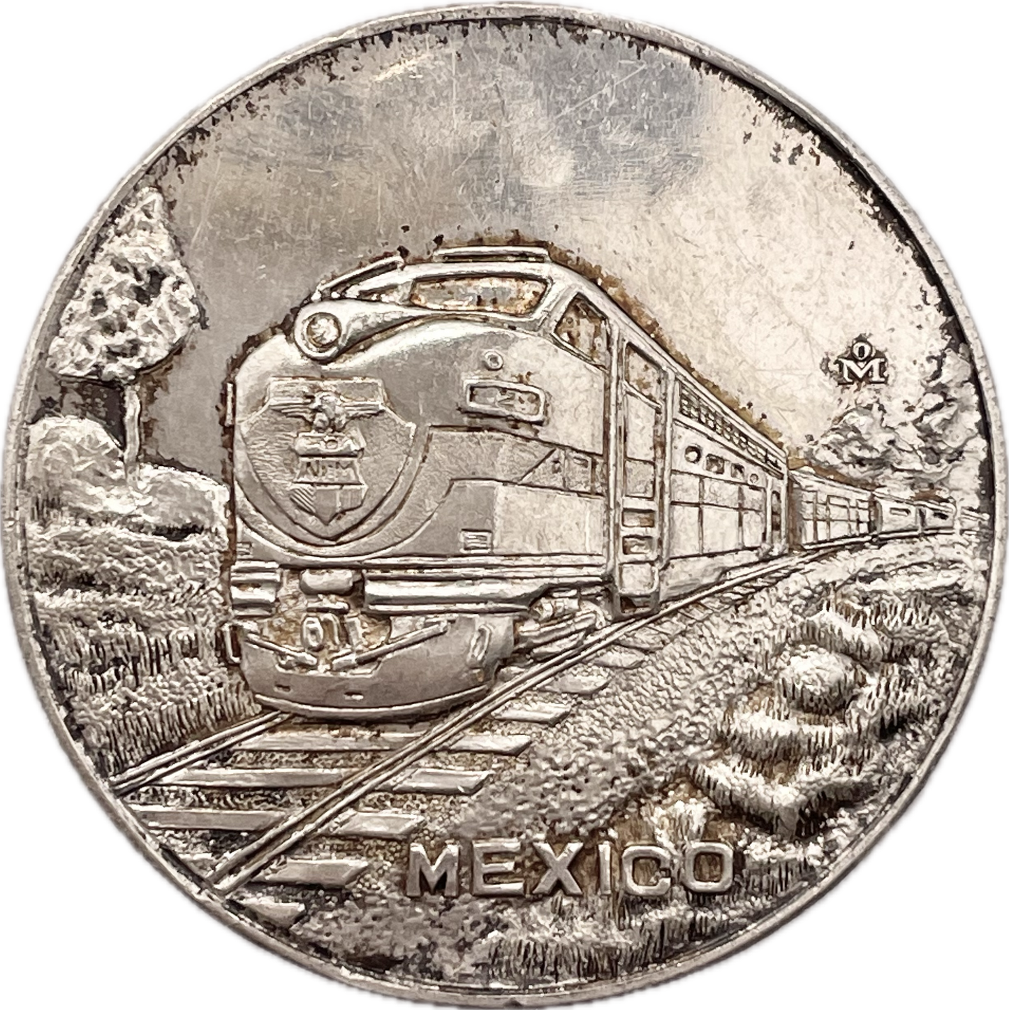 México - 1963 - Medalla Congreso del Ferrocarril