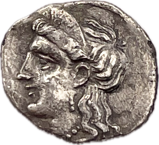 Antigua Grecia - 400 al 385 A.C - Cicilia, Nagidos - Óbolo