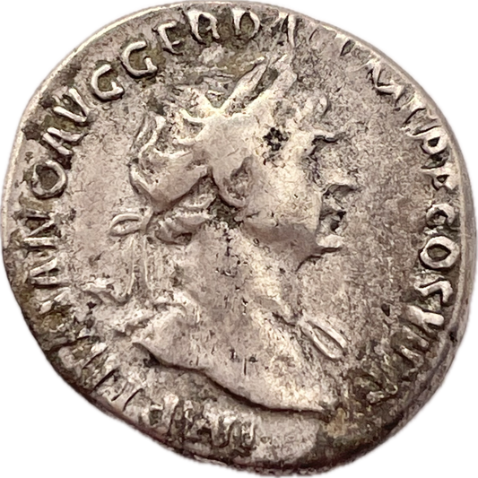 Imperio Romano - 114 al 117 - Trajano - Denario