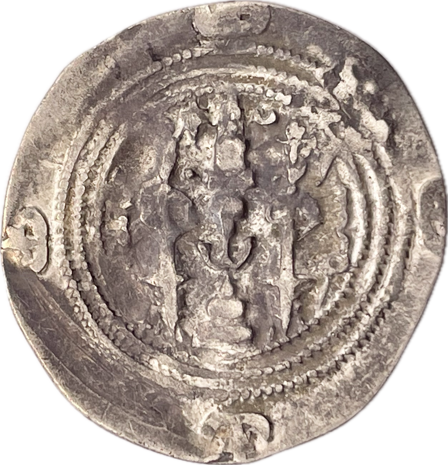 Imperio Sasánida - 579 al 590 - Dracma