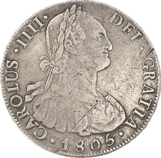 España Colonial - 1805 - Potosí - 8 Reales