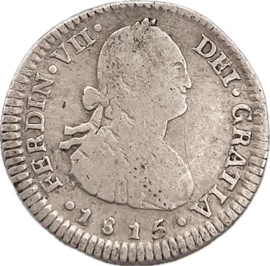 España Colonial - 1815 - Santiago - 1 Real
