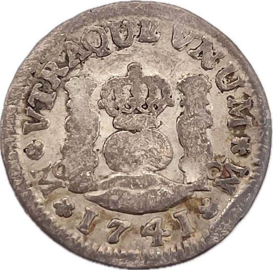España Colonial - 1741 - México - 1/2 Real