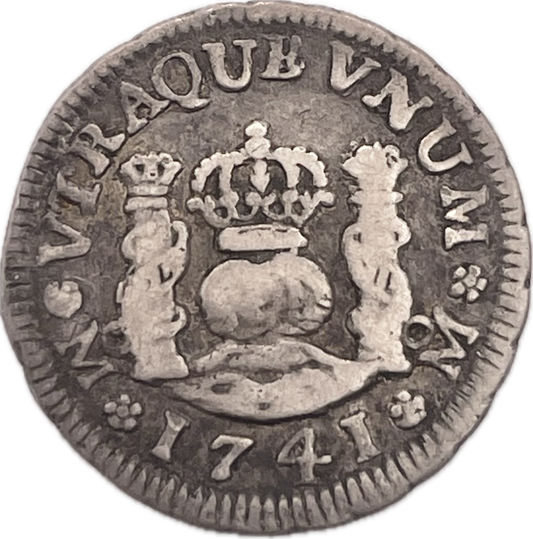 España Colonial - 1741 - México - 1/2 Real