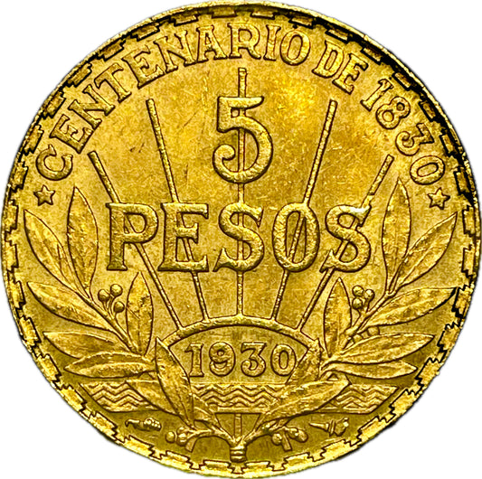 Uruguay - 1930 - 5 Pesos