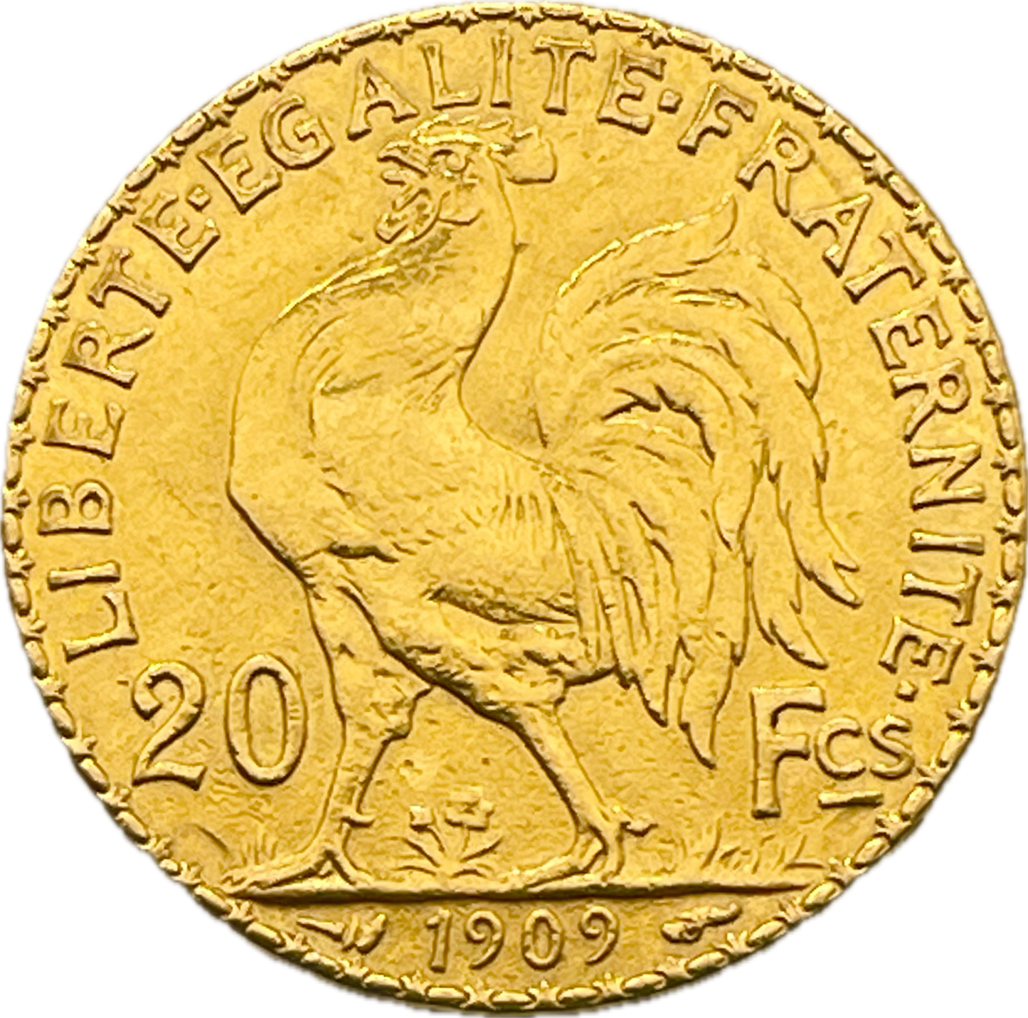 Francia - 1909 - 20 Francos