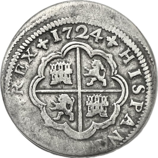 España - 1724 - 2 Reales