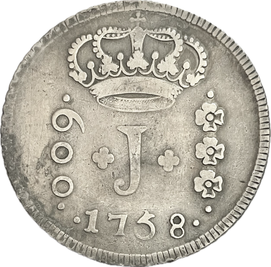 Brasil - 1758 - 600 Reis