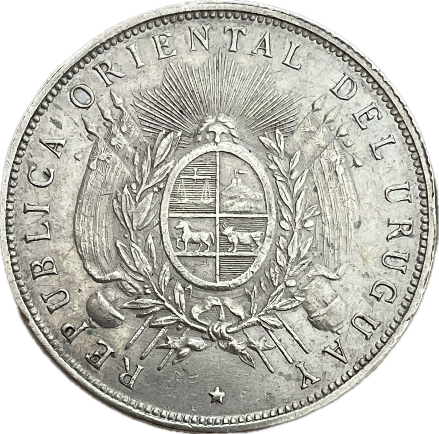 Uruguay - 1893 - 1 peso