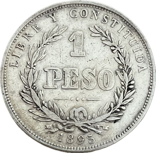 Uruguay - 1895 - 1 peso