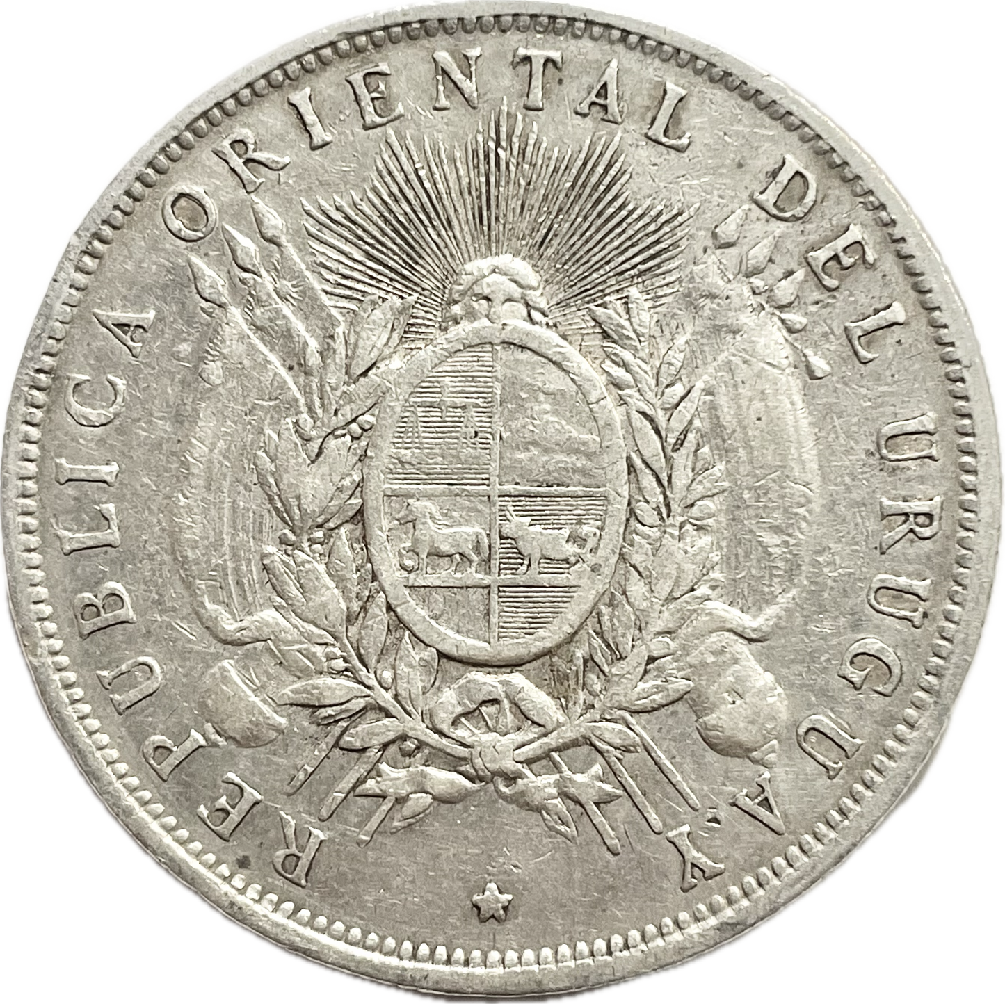 Uruguay - 1893 - 1 peso