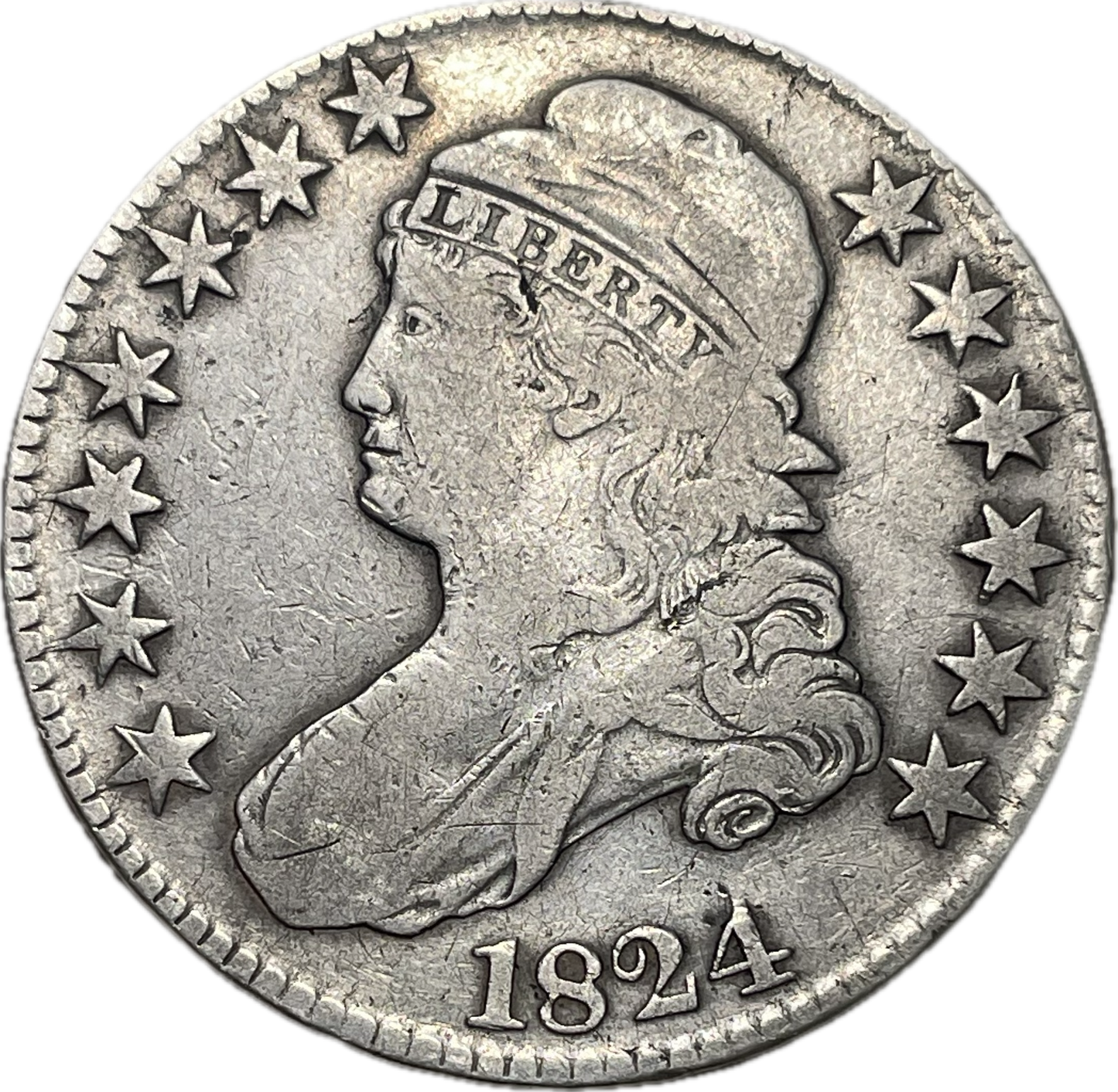 Estados Unidos - 1824 - 50 Cent