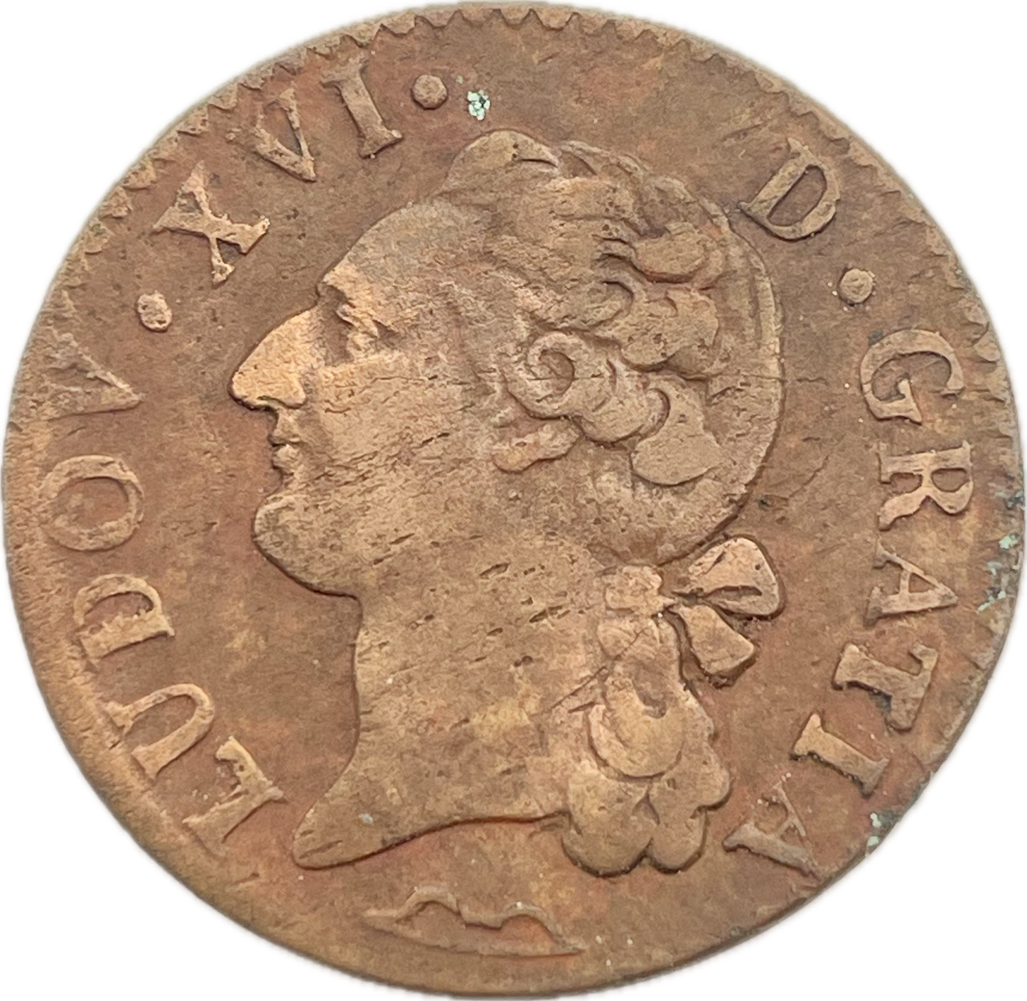 Francia - 1779 & - 1/2 Sol