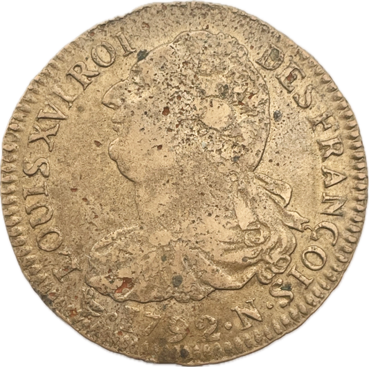 Francia - 1792 N - 2 Sols