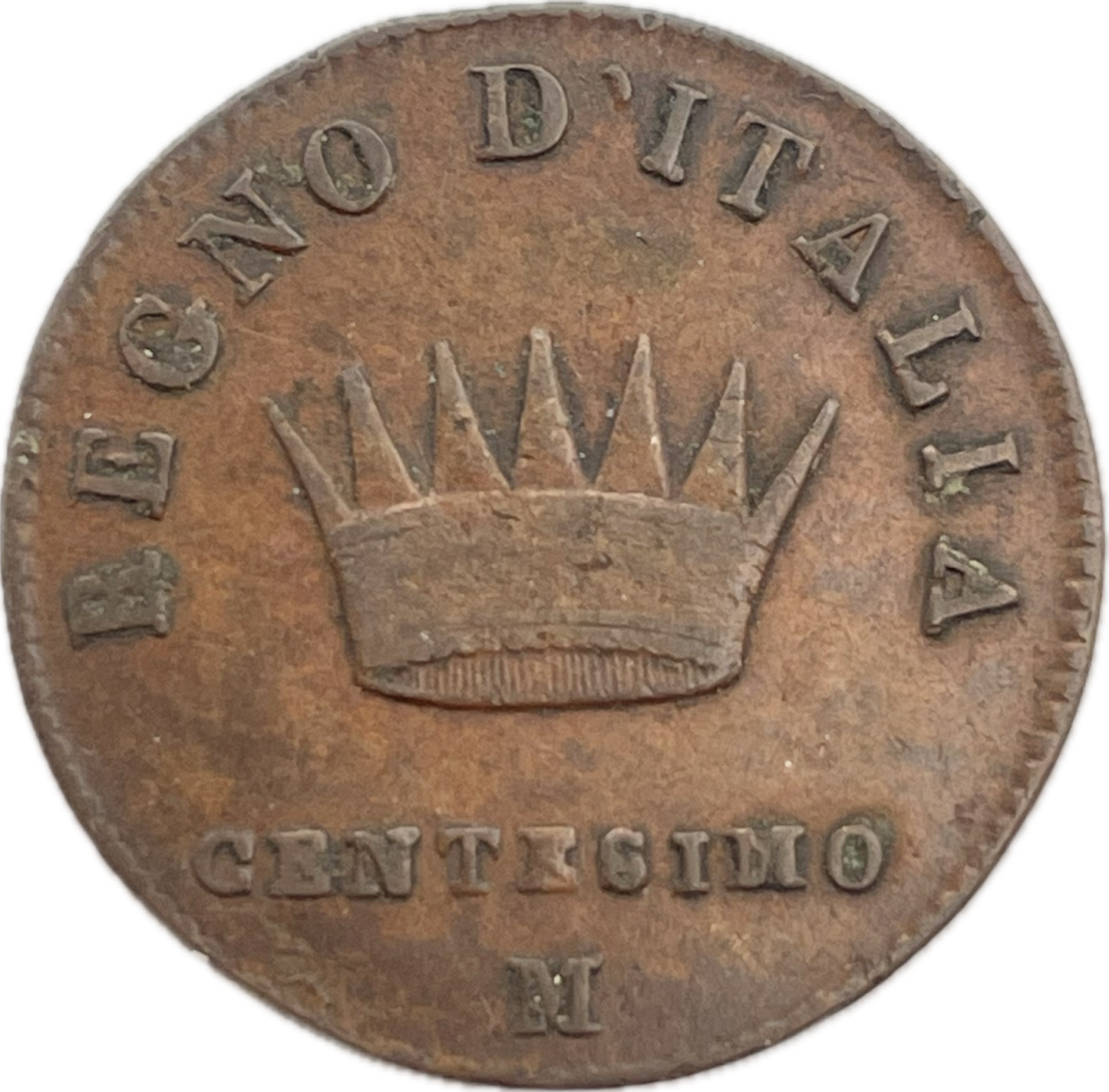 Italia - 1808 - Reino de Napoleón - 1 Centésimo