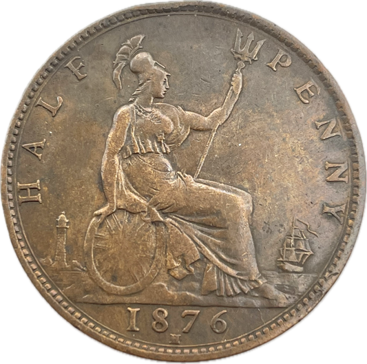 Gran Bretaña - 1876 - 1/2 Penny